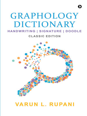 cover image of Graphology Dictionary